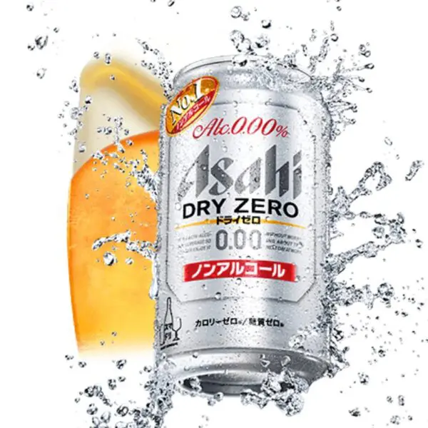 ASAHI Dry Zero (Non-Alcholic Beer) 350mL | Genki Mart